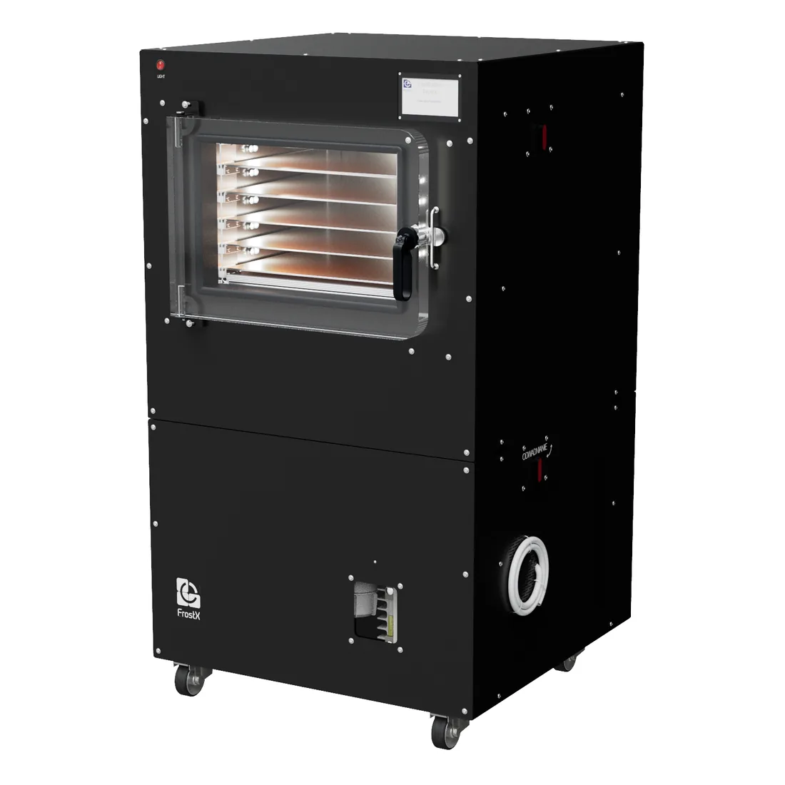 FrostX 10 freeze dryer — RAL colour 1 finish