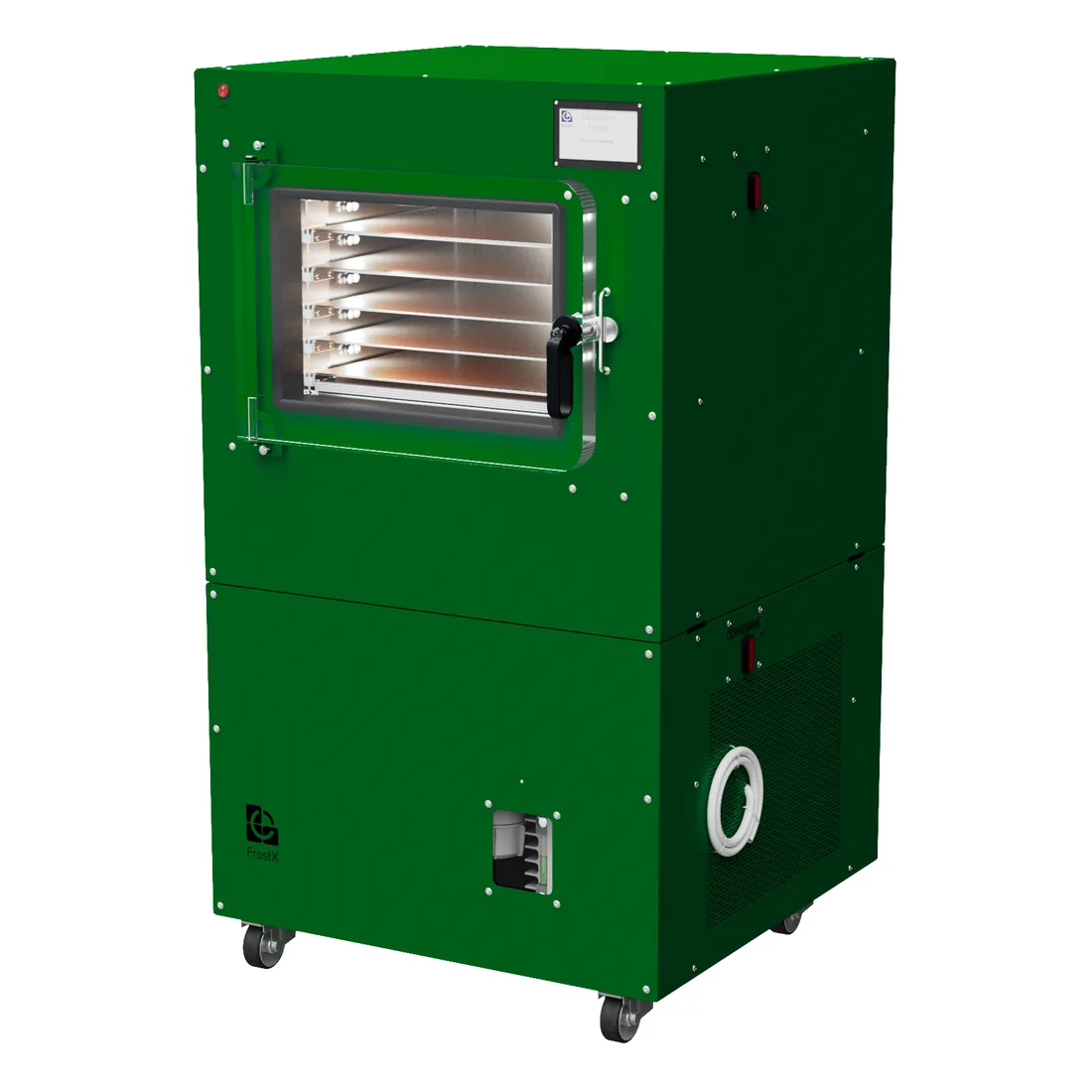 FrostX 10 freeze dryer — RAL colour 3 finish