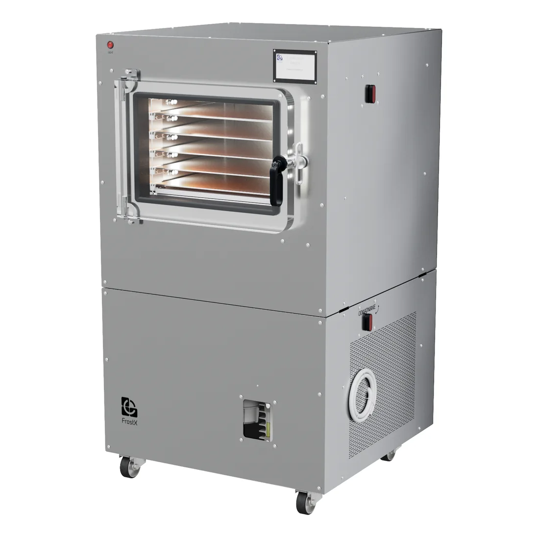 FrostX 10 — Compact freeze dryer, Stainless Steel