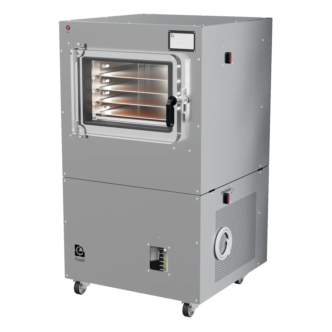 FrostX 7 — Compact freeze dryer, Stainless Steel