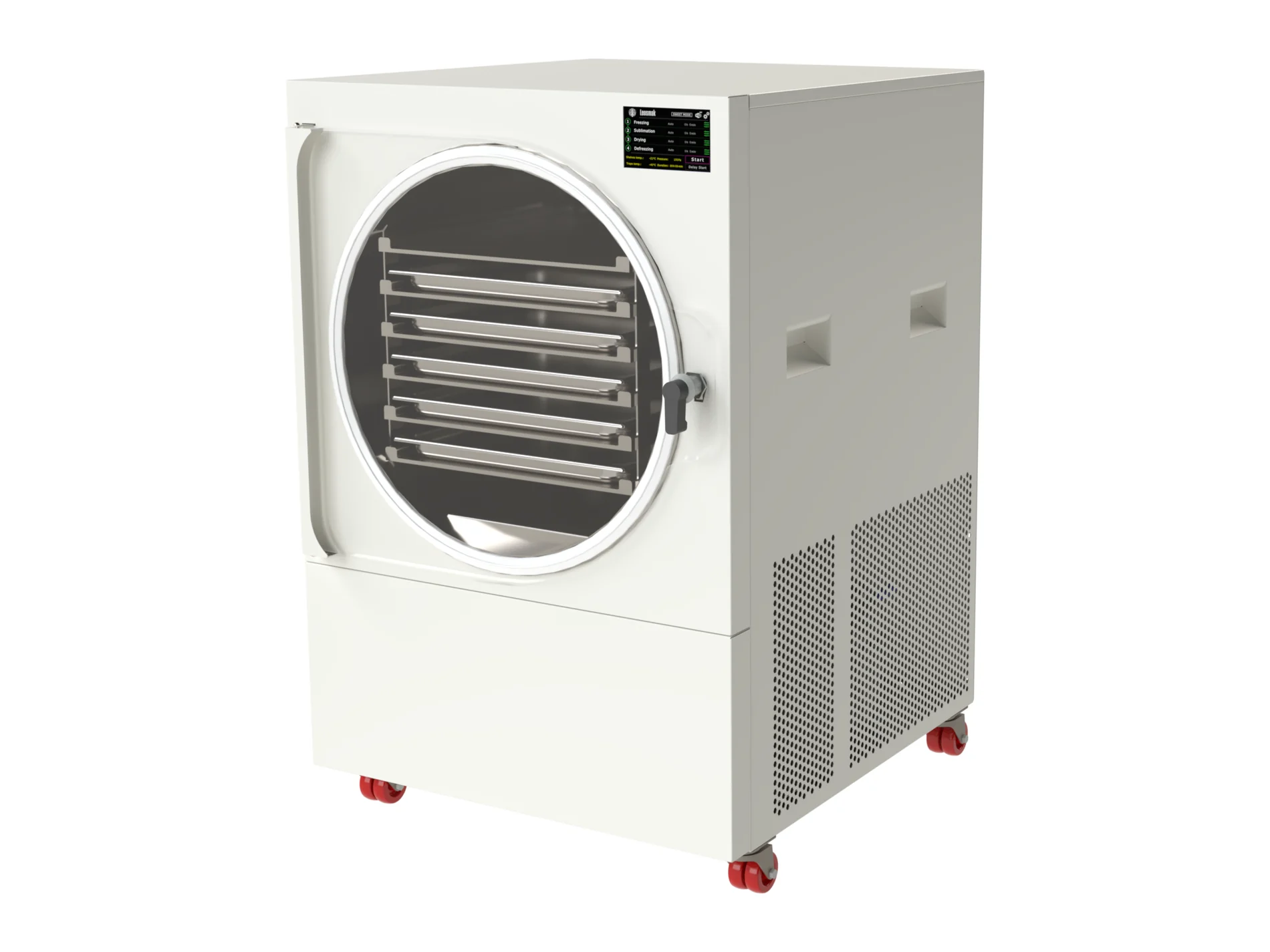 LEO-007 — Compact freeze dryer, Traffic White