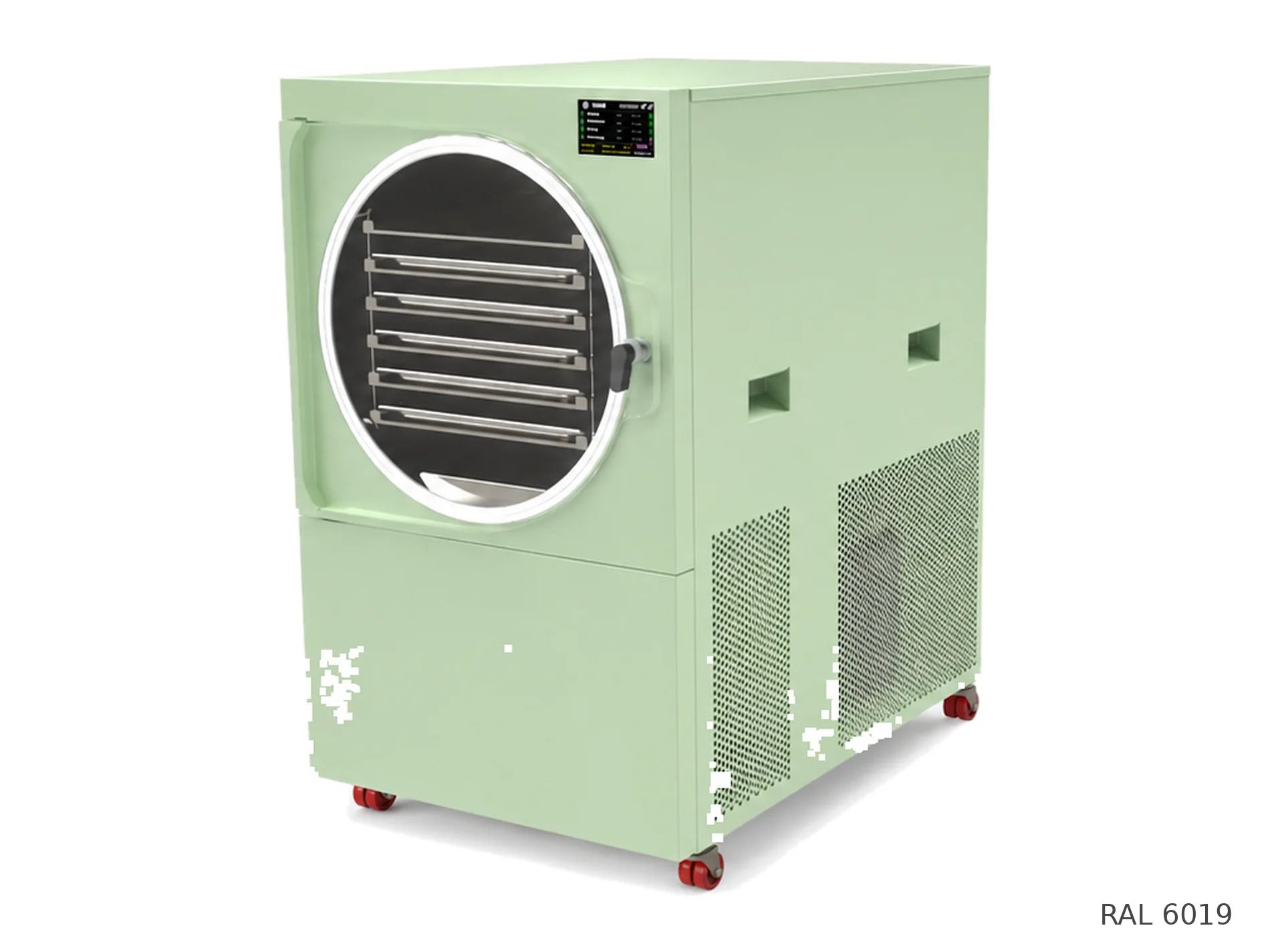 LEO-010 freeze dryer — RAL 6019 finish