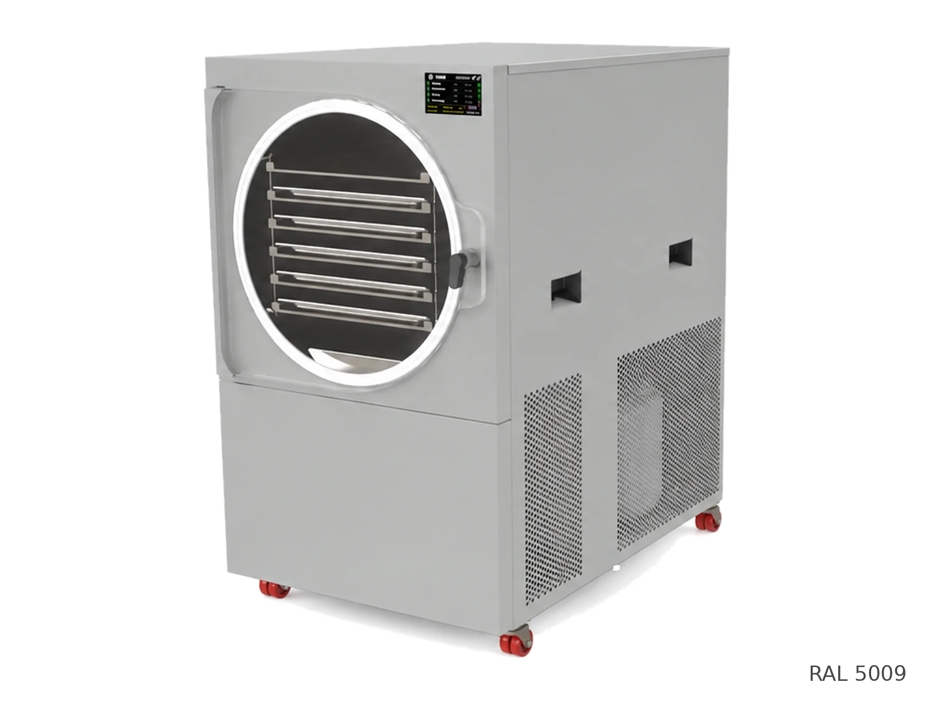 LEO-010 freeze dryer — RAL 7038 finish