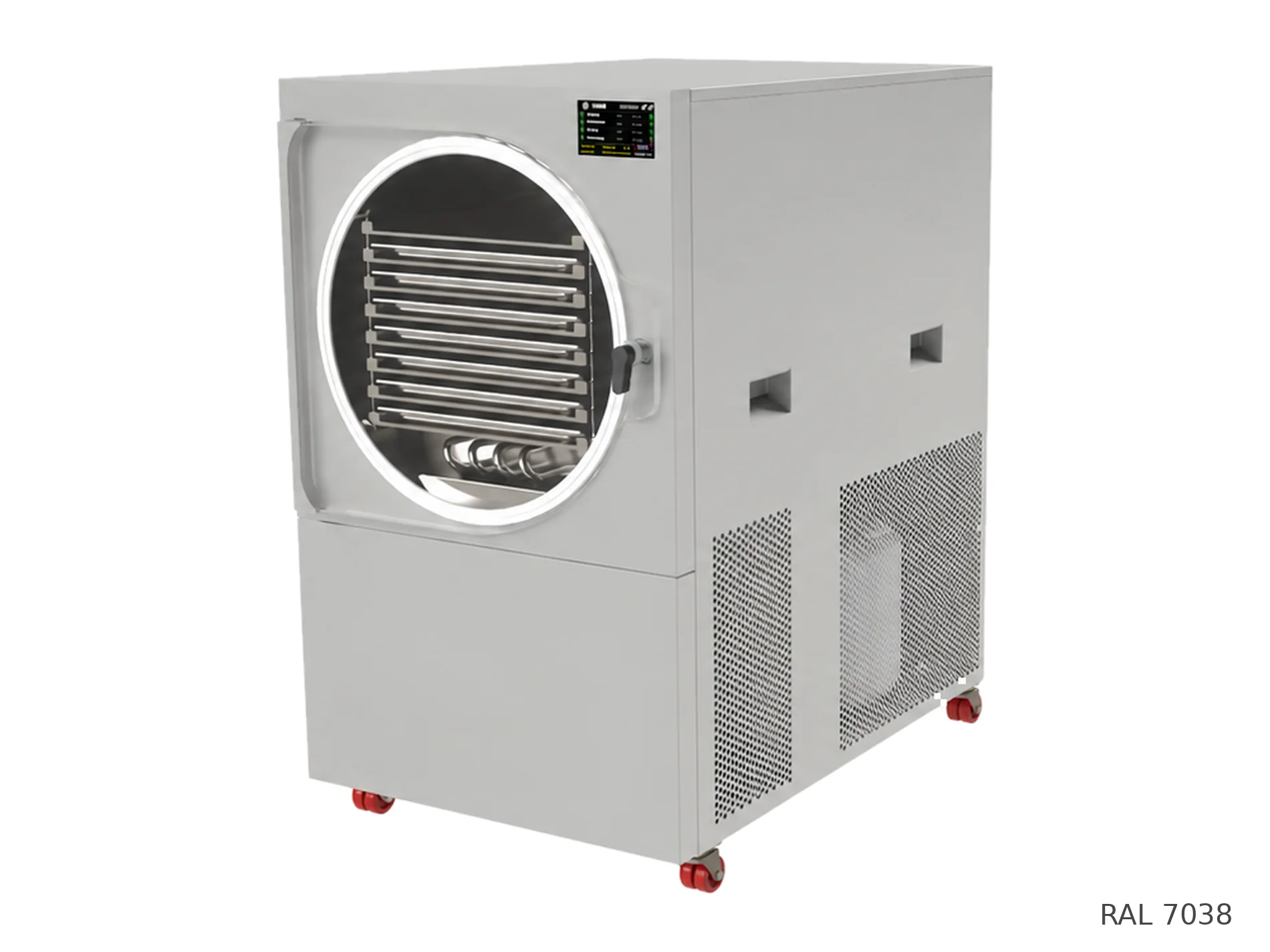 LEO-010L freeze dryer — RAL 7038 finish
