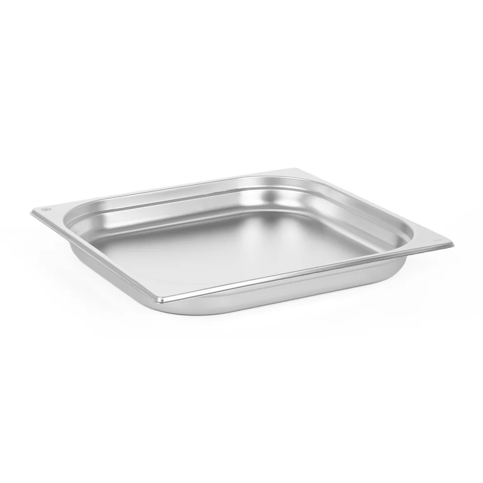 Stainless steel tray GN 2/3 40 mm